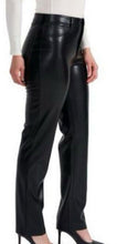Load image into Gallery viewer, “OUT BACK” BLACK LEATHER PANTS
