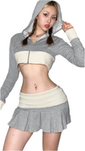 Load image into Gallery viewer, “APPAREL” GREY HOODIE SET
