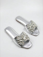 Load image into Gallery viewer, &quot;BEYONCÉ&quot;SILVER SANDAL
