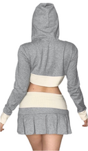 Load image into Gallery viewer, “APPAREL” GREY HOODIE SET
