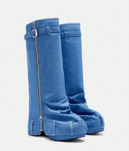 Load image into Gallery viewer, “GINA JEAN” DENIM BOOT
