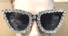 Load image into Gallery viewer, &quot;DIAMOND STUDED&quot; BLACK SHADES
