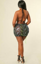 Load image into Gallery viewer, &quot;BUTTERFLIES&quot; GREEN 3 PIECE SWIM SUIT
