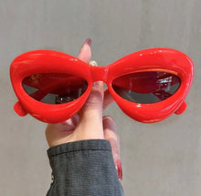 Load image into Gallery viewer, &quot;CAT EYE RED&quot; SHADES
