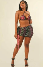 Load image into Gallery viewer, &quot;BUTTERFLIES&quot; PINK 3 PIECE SWIM SUIT
