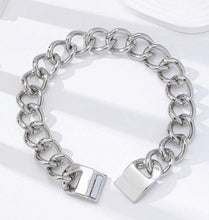 Load image into Gallery viewer, “CUBAN” SILVER NECKLACE
