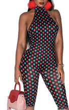 Load image into Gallery viewer, “KIKI” COLORFUL POLKA DOT JUMPSUIT

