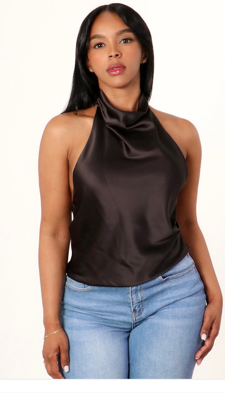“SILKY SNOB” BLACK TOP