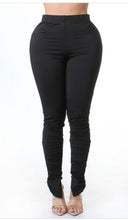 Load image into Gallery viewer, "SIGNATURE"BLACK PANTS
