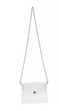 Load image into Gallery viewer, Clear &amp; Gold Crossbody Handbag
