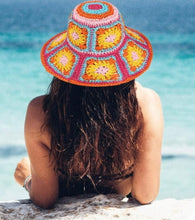 Load image into Gallery viewer, “COLORFUL FLORAL” BUCKET HAT

