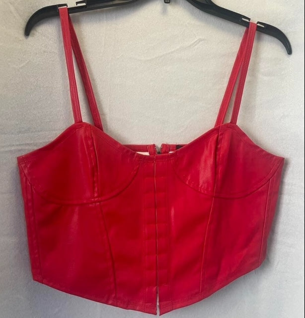 “BLAZING RED “CORSET