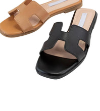 Load image into Gallery viewer, “HERMES” TAN SANDAL
