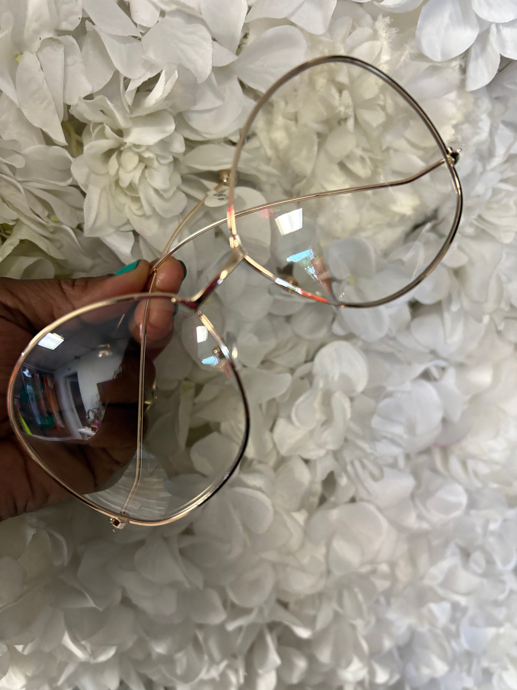 “FASHION GO” CLEAR GLASSES