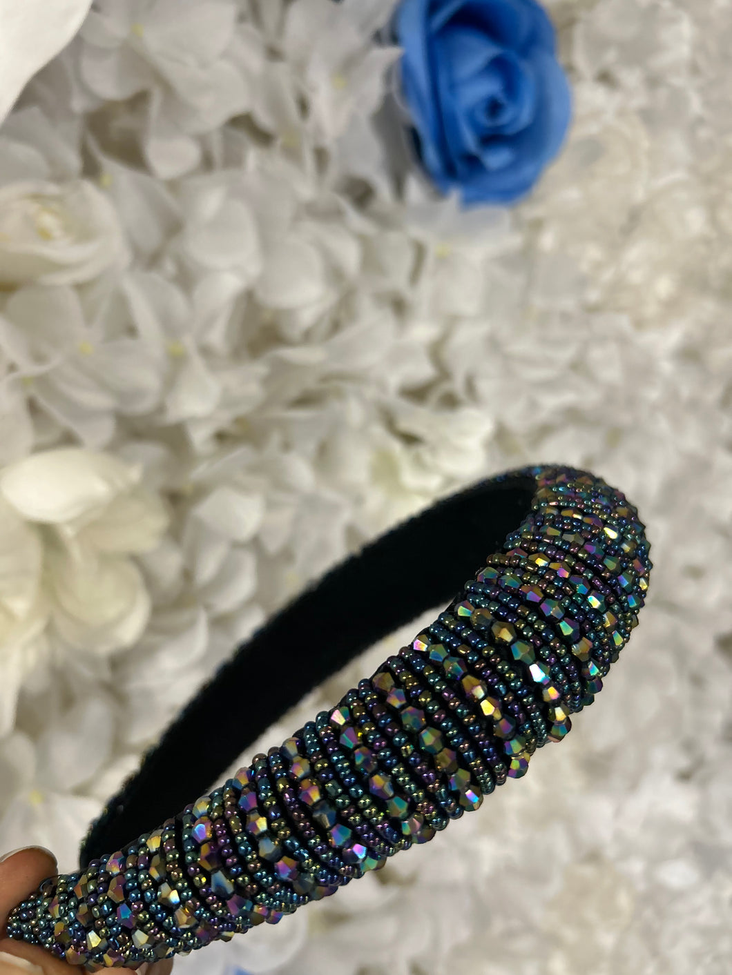 “COLORFUL VELVET”  HEADBAND