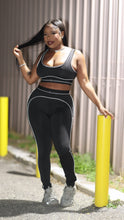 Load image into Gallery viewer, “ALO” BLACK 2 PIECE SET

