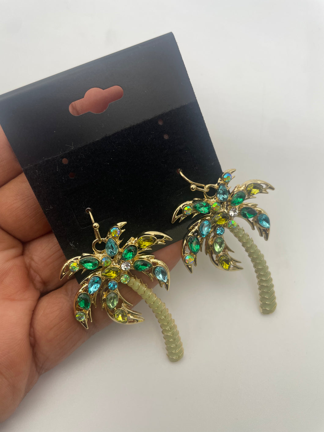 Colorful Palm Tree Earrings