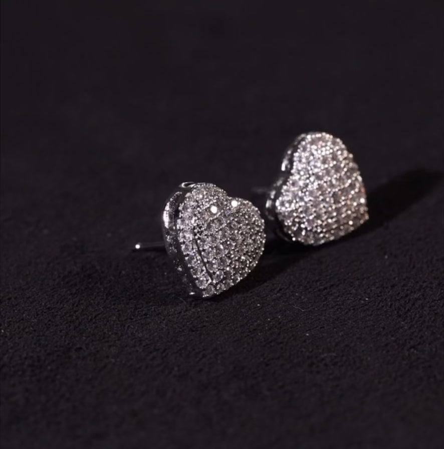 “NOVA” CUBIC SILVER EARRINGS