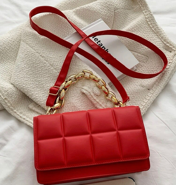 Red Chain Bag