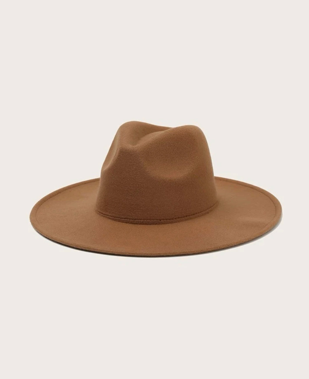 Dark Tan Fedora