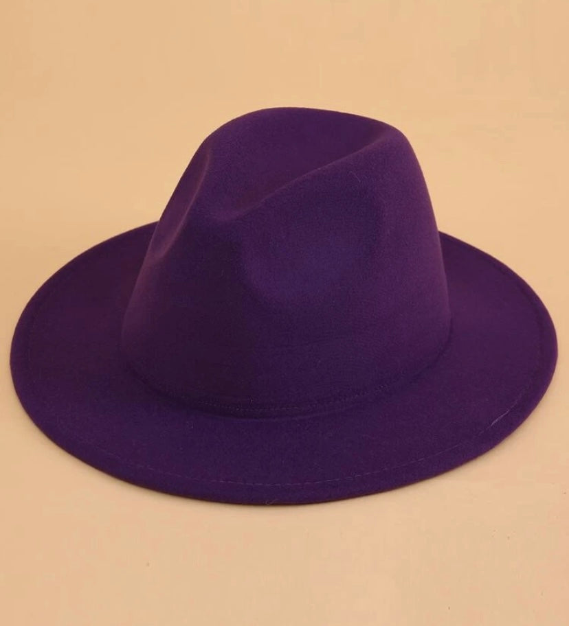 Purple Fedora Hat