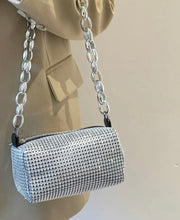 Load image into Gallery viewer, Chain Rhinestone Handbag
