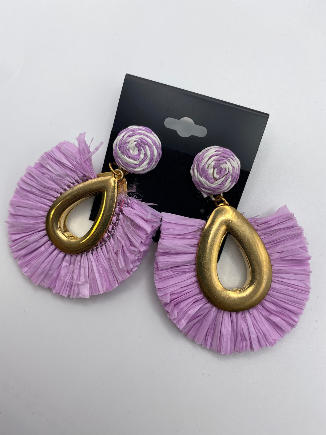 Purple Endless Summer Earrings