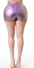 Load image into Gallery viewer, “METALLIC PURPLE “ SHORTS
