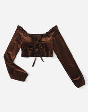 Load image into Gallery viewer, "SUCH A LADY" BROWN TOP
