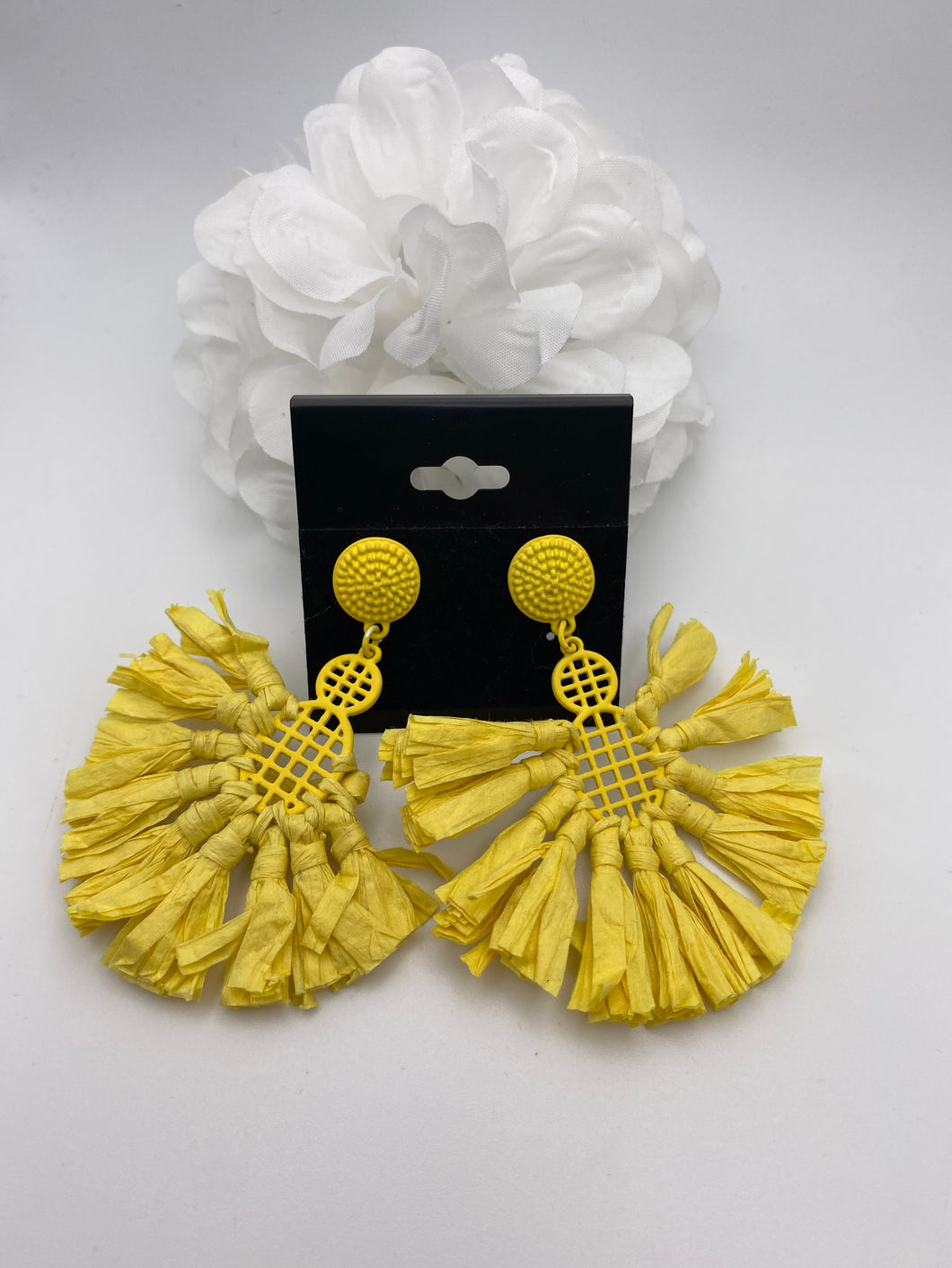 “SUNSHINE” YELLOW EARRINGS