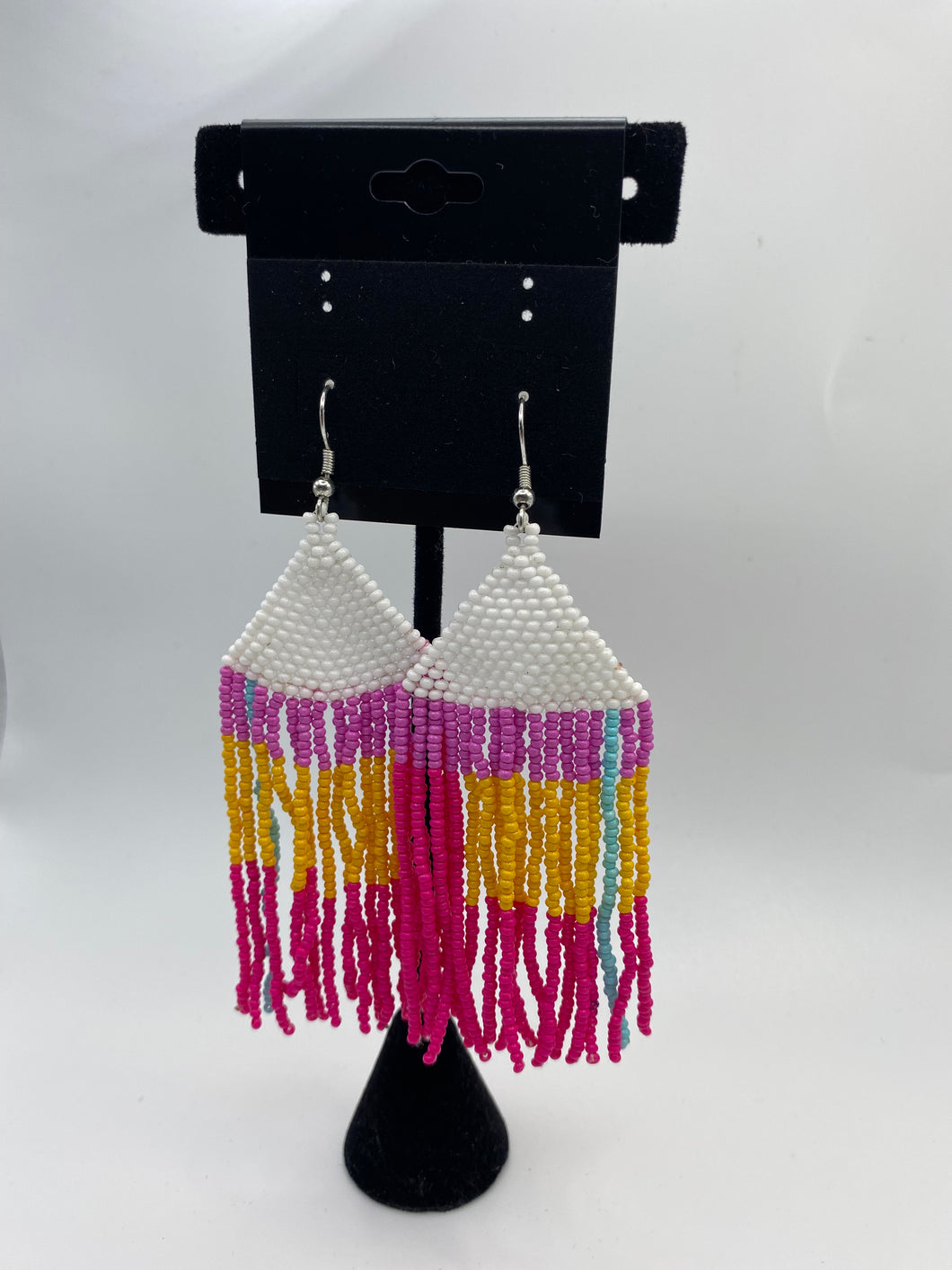 Colors Of Paradise Beaded Earrings